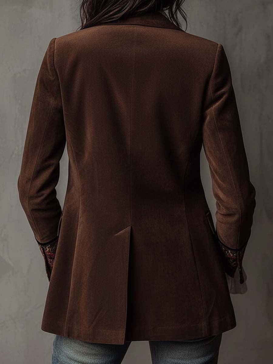 ASUNCIÓN | Blazer Vintage con Detalles Bordados