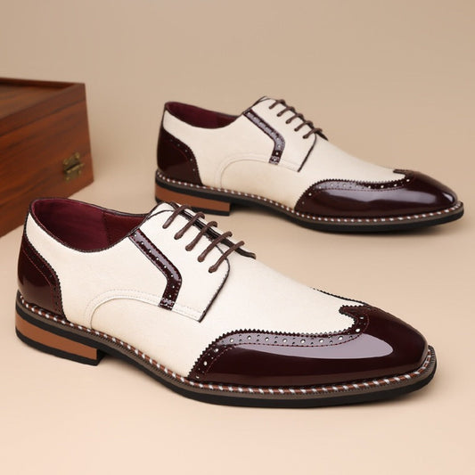 LUCAS | Zapatos Bicolor Pulidos