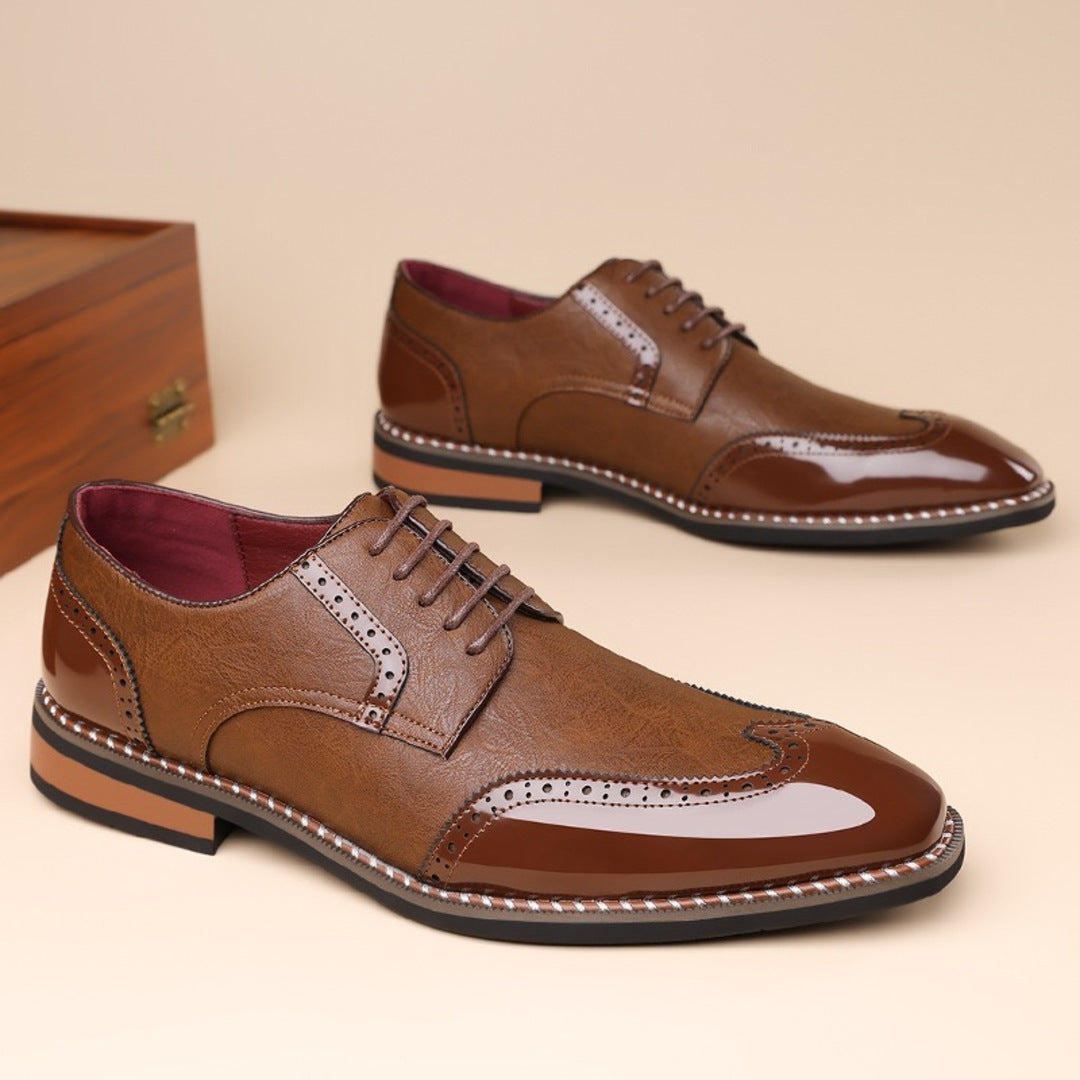 LUCAS | Zapatos Bicolor Pulidos