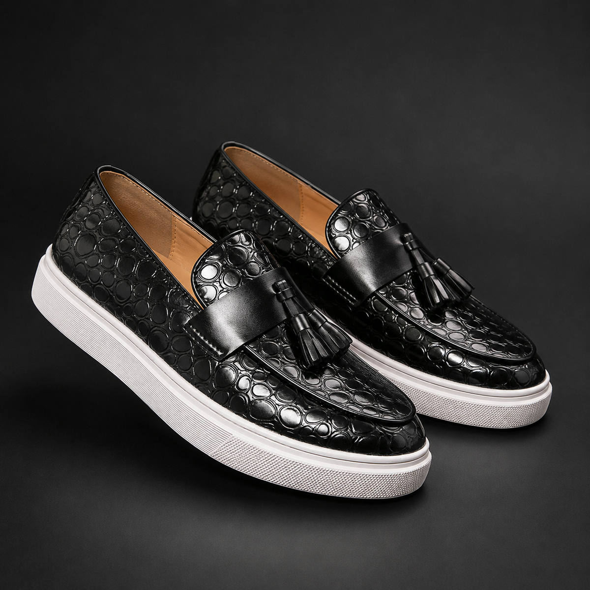 ÁLVARO | Mocasines con Borlas y Suela Deportiva