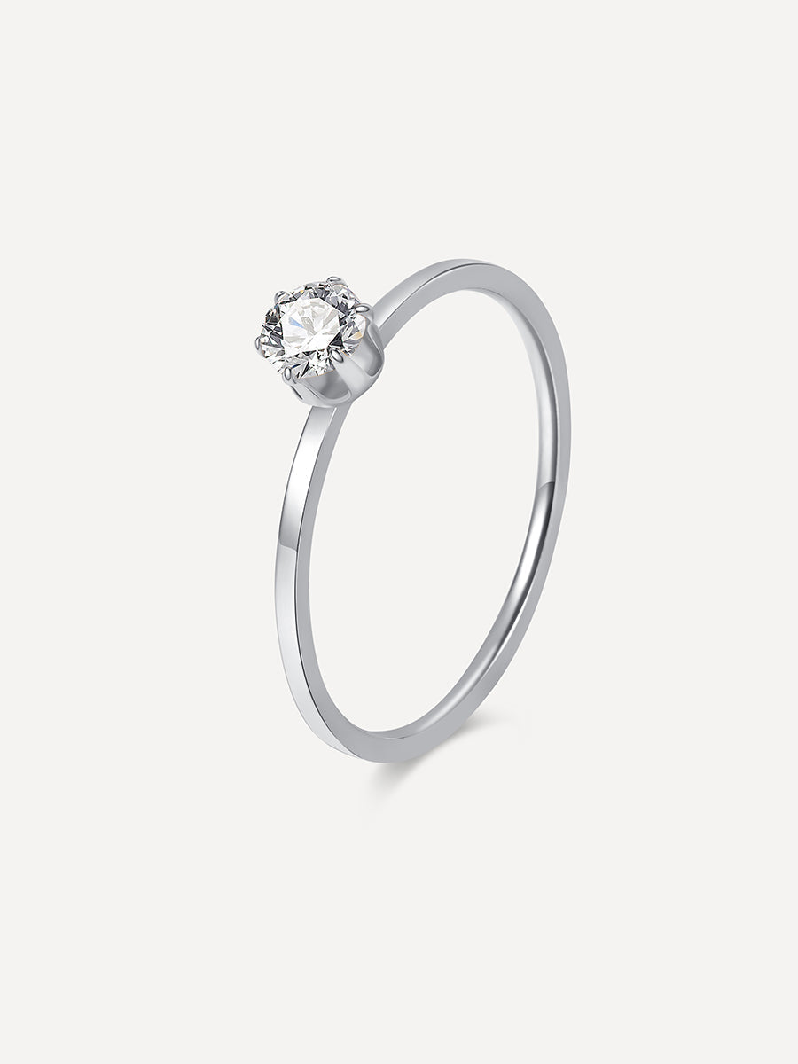 Anillo Brillante Gran Valor