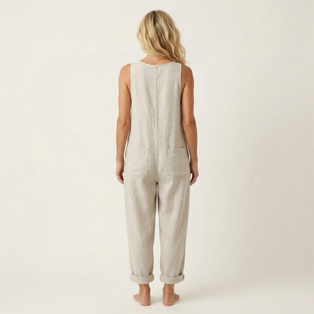 Liva | Mono con Tirantes de Botones
