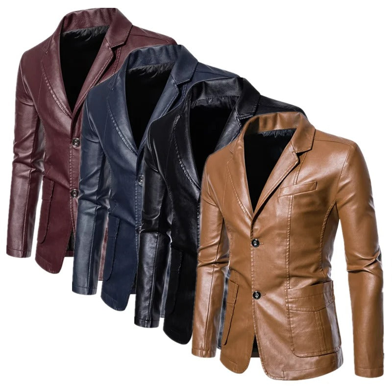 Jacopo | Chaqueta de Piel Business Casual