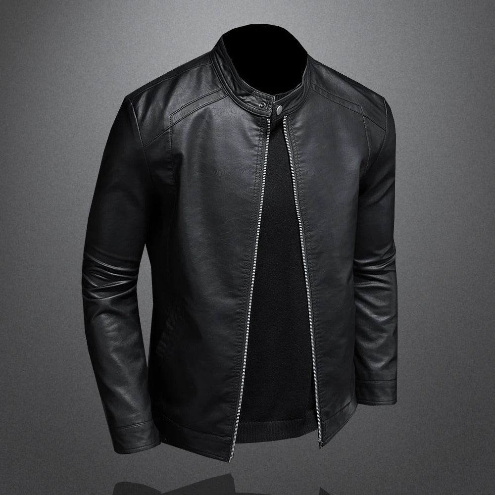 Mattia | Chaqueta de Piel Clásica