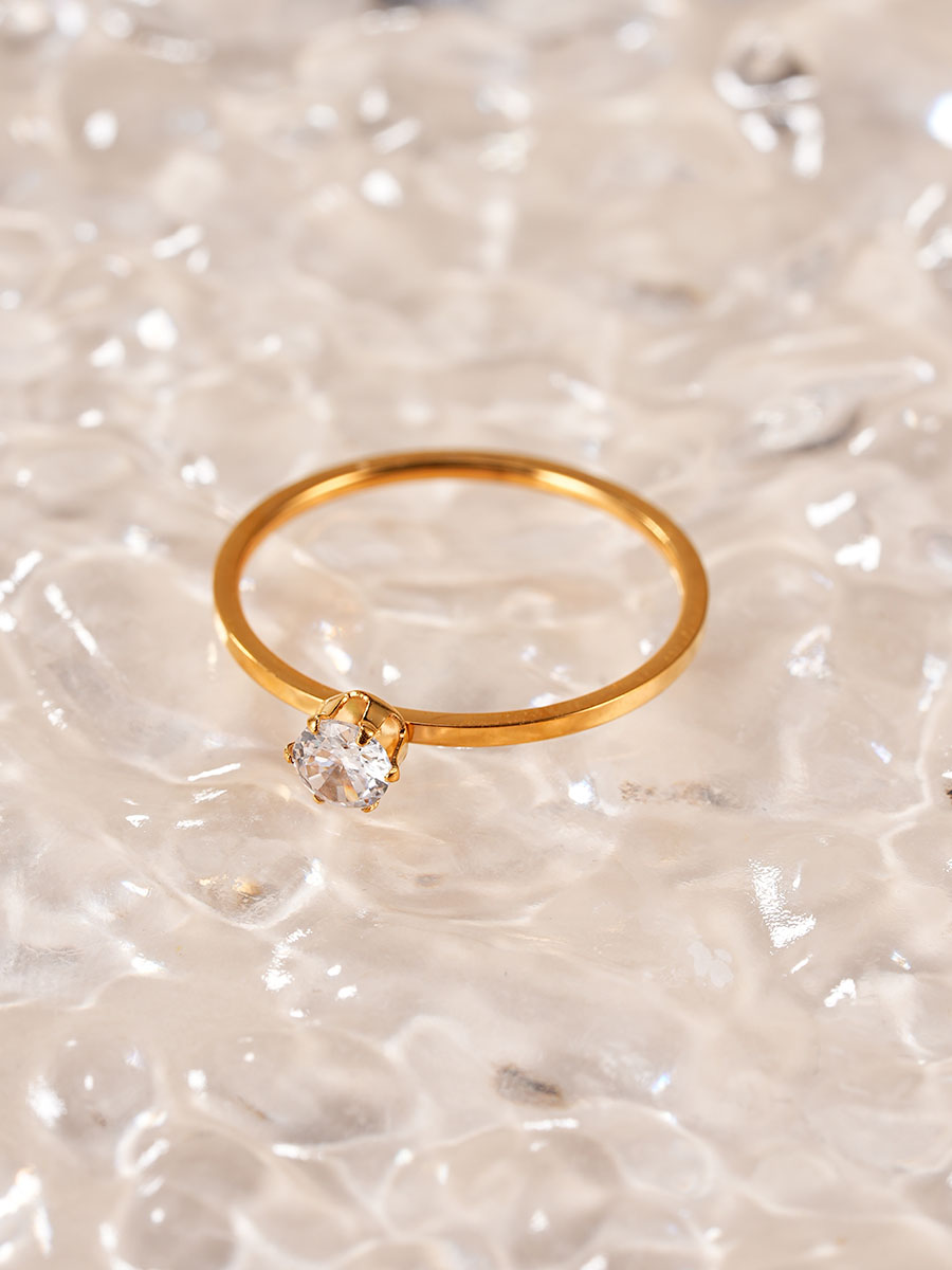 Anillo Brillante Gran Valor