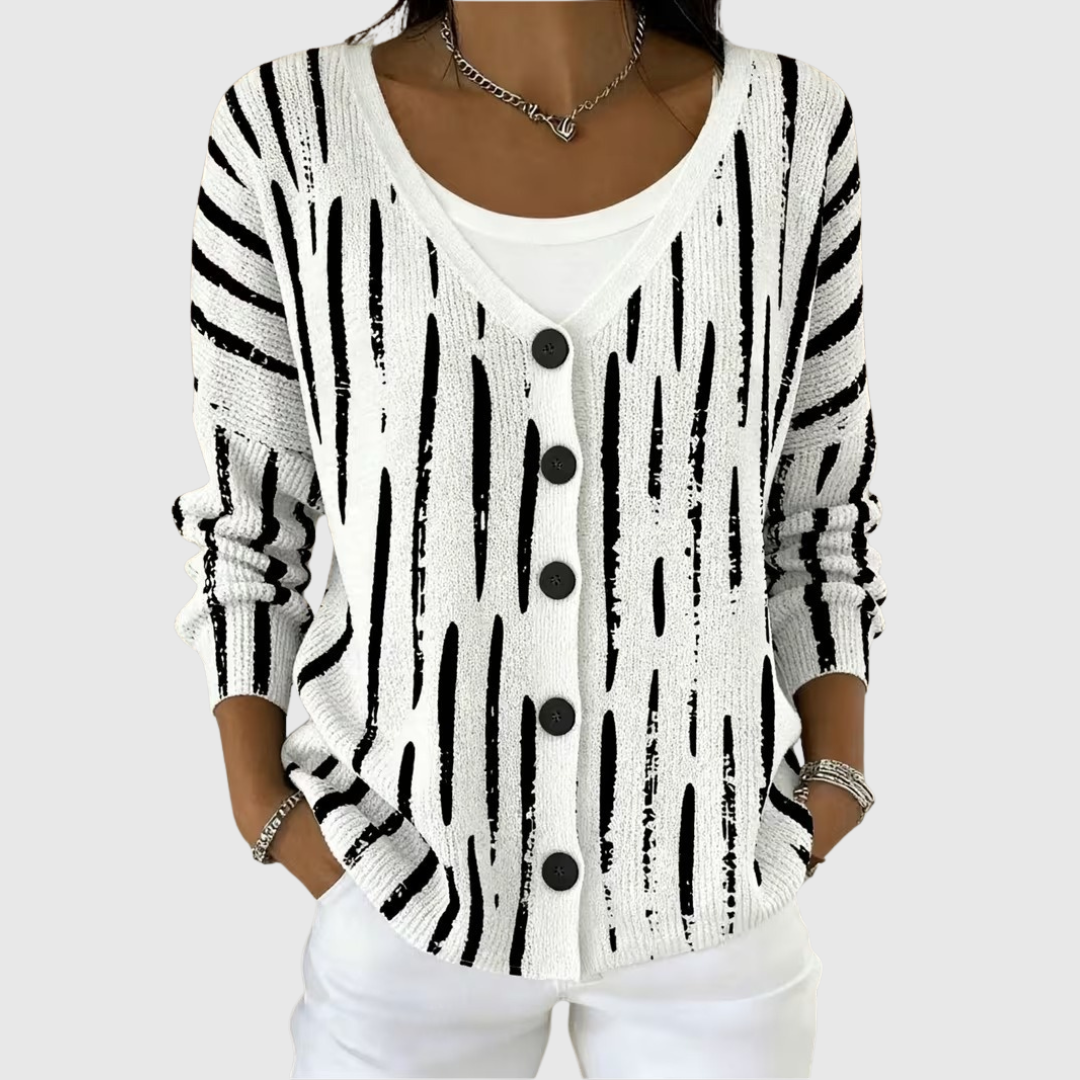 LEONORA | Chaqueta de Punto con Botones
