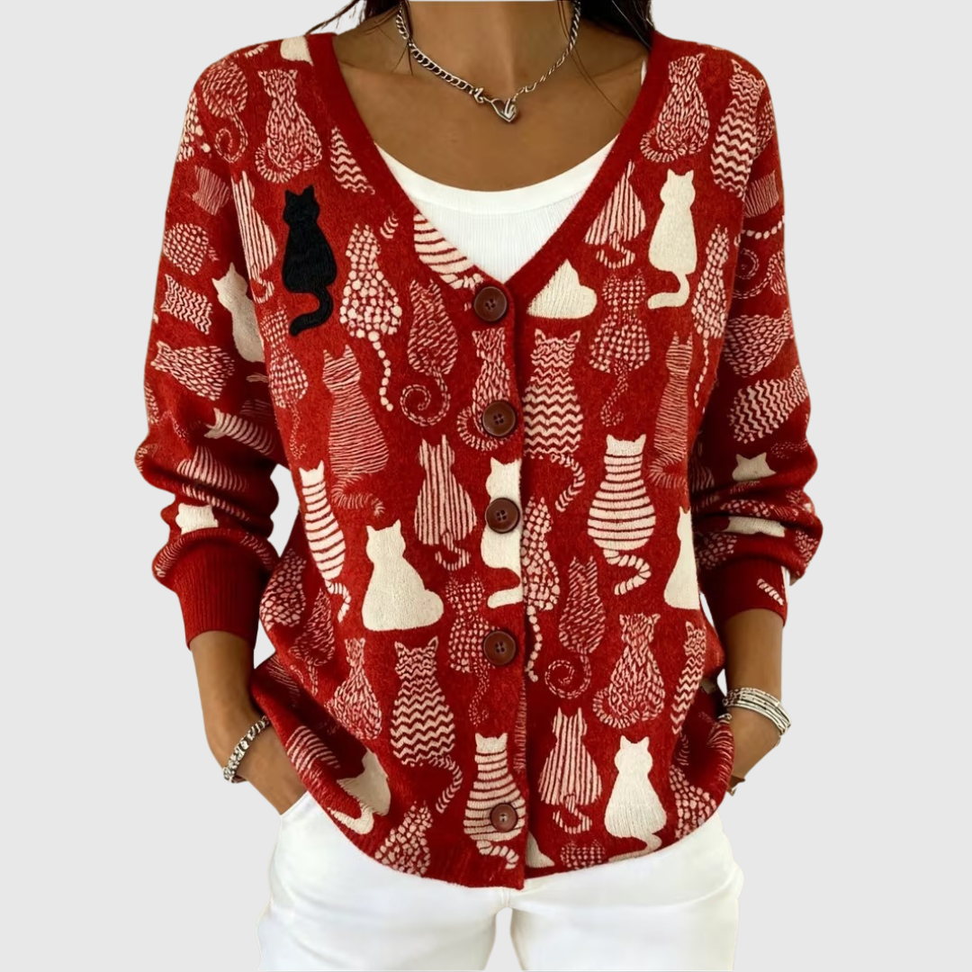 VITTORIA | Chaqueta de Punto con Botones