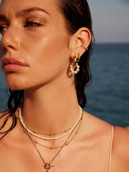 Aros con Perlas