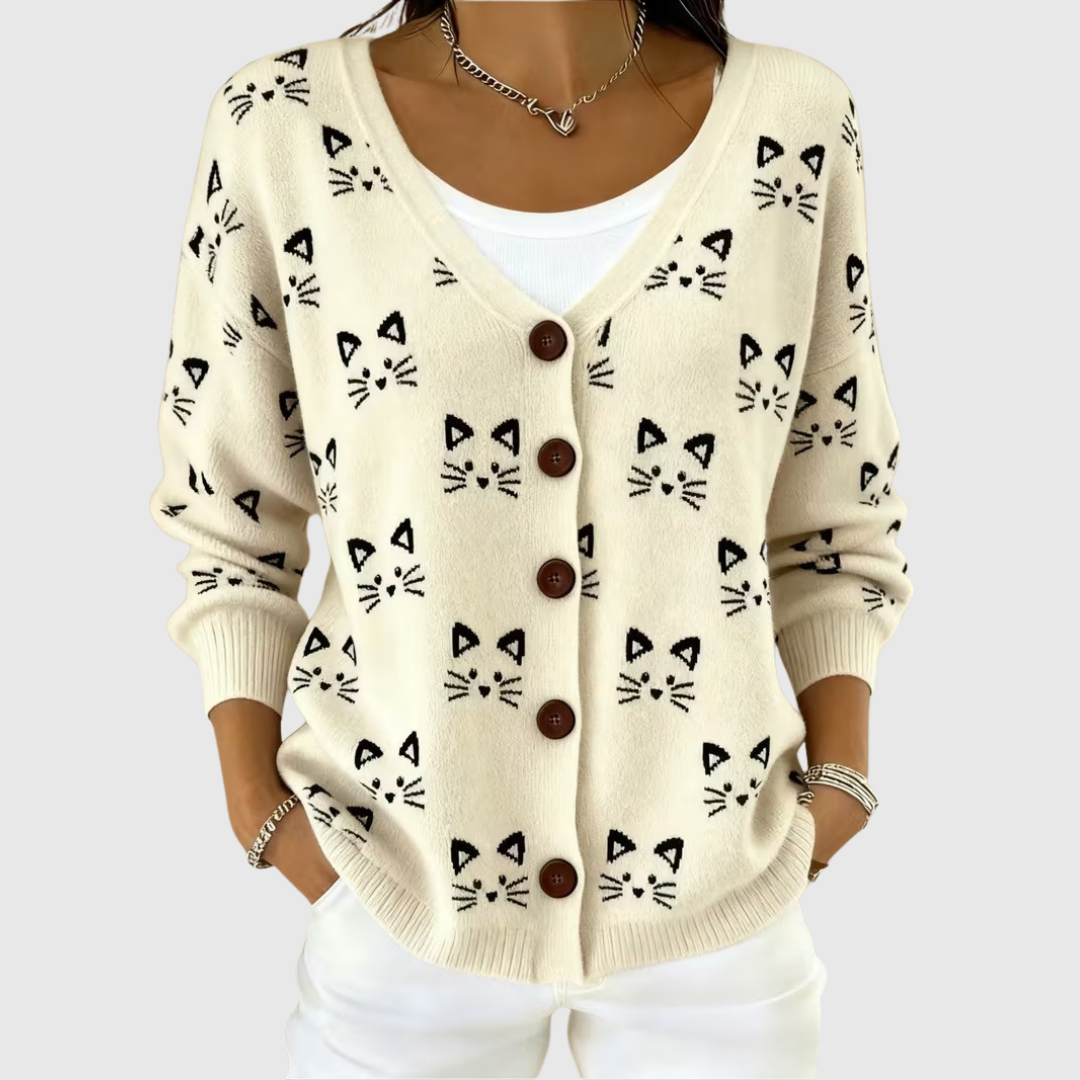 ADELE | Chaqueta de Punto con Botones