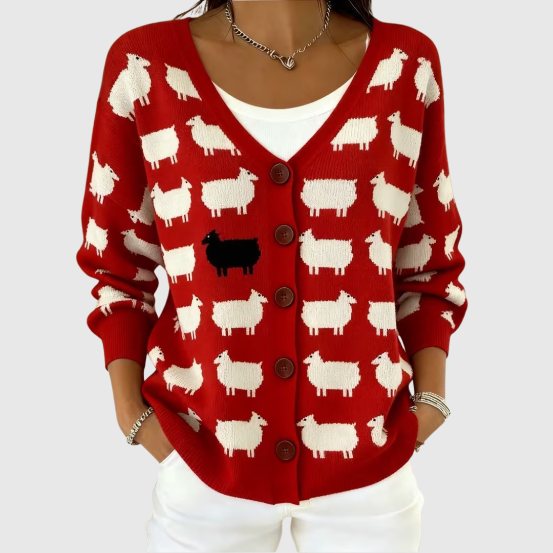 RENATA | Chaqueta de Punto con Botones