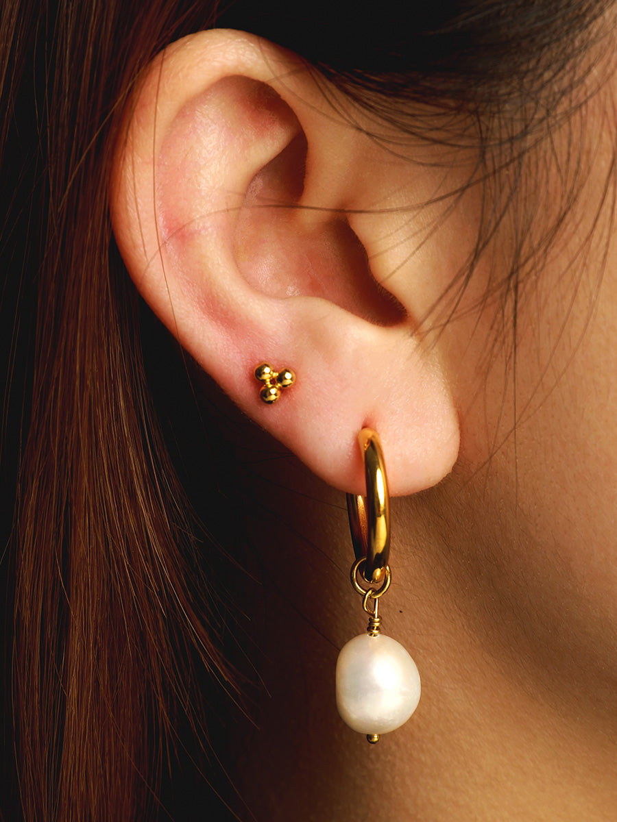 Pendientes Perla Contemporánea