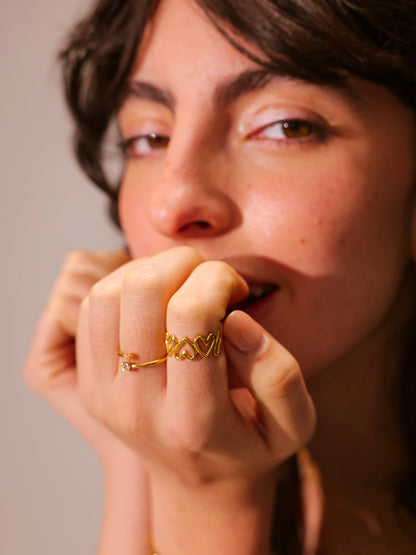 Anillo Infinito Corazón