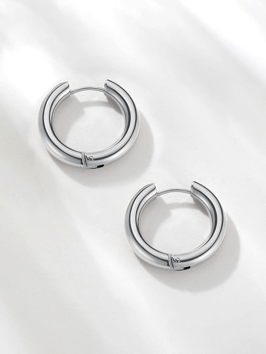 Medianos Aros Brillantes de 24 mm