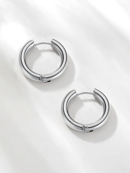 Medianos Aros Brillantes de 24 mm