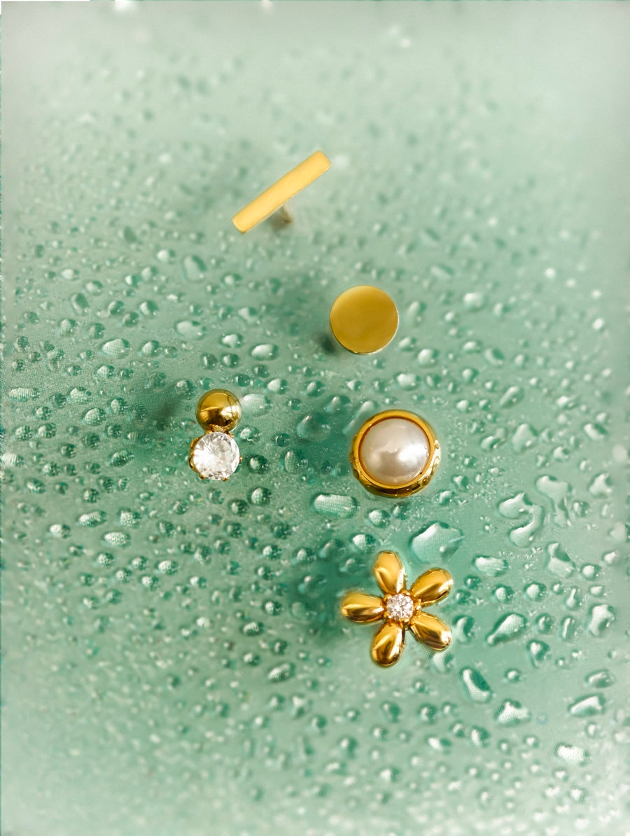 Pendientes de Flor Elegante