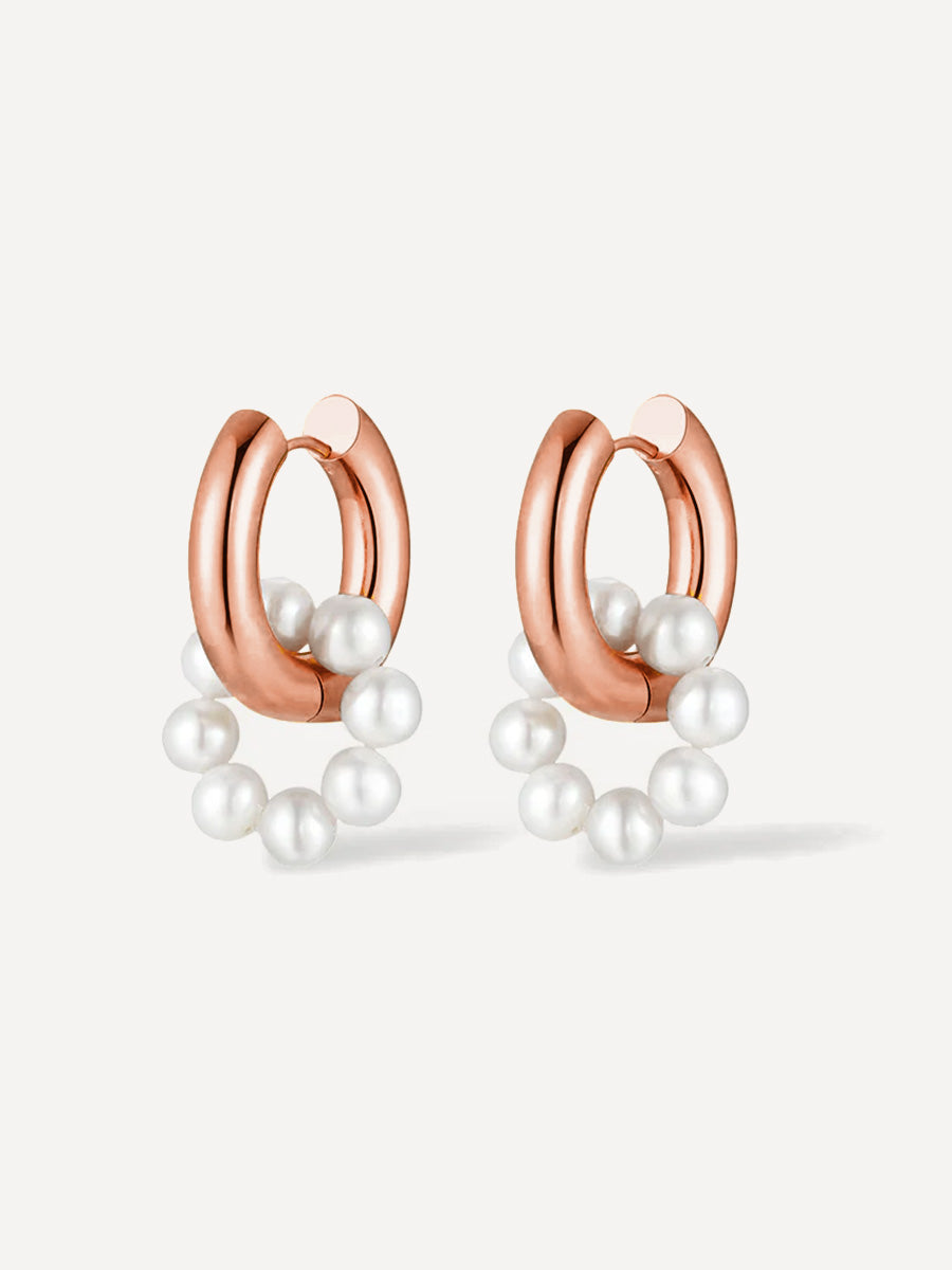 Aros con Perlas