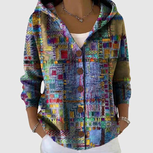 MARINELLA | Chaqueta de Punto con Capucha