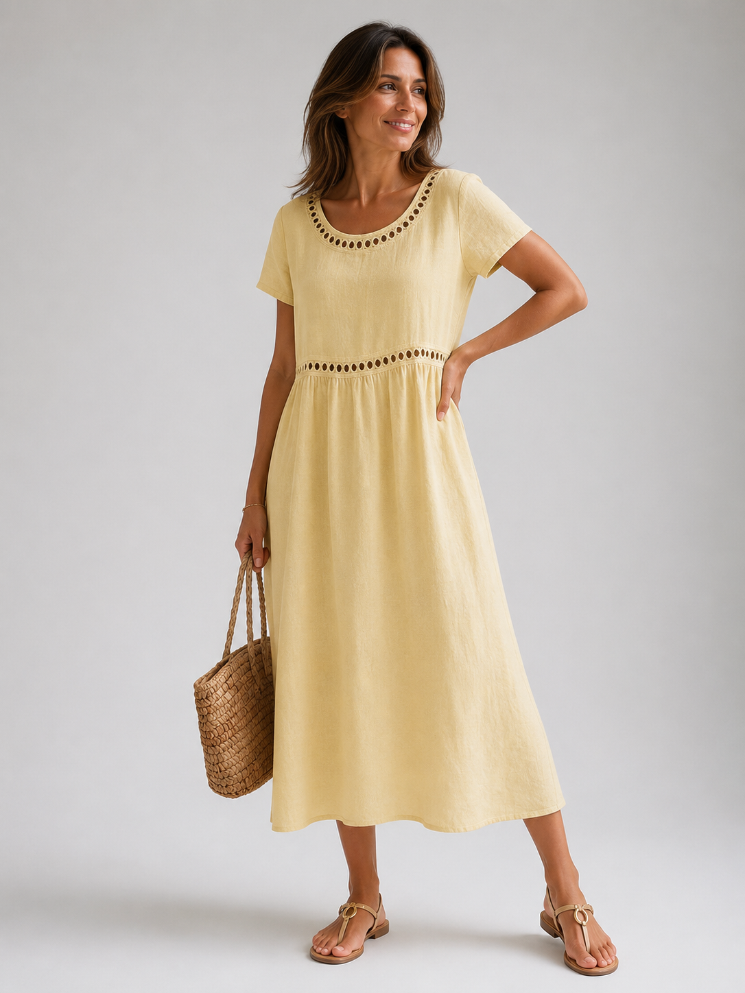 LIDIA | Vestido bordado