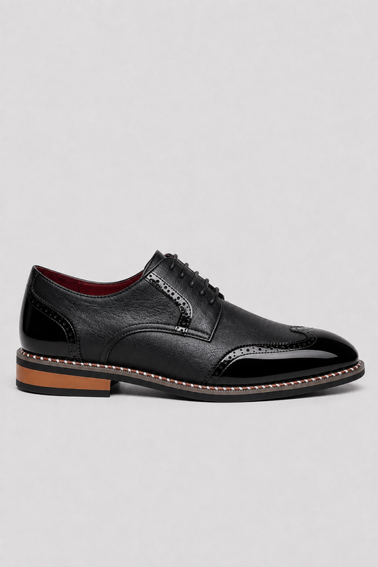 LUCAS | Zapatos Bicolor Pulidos