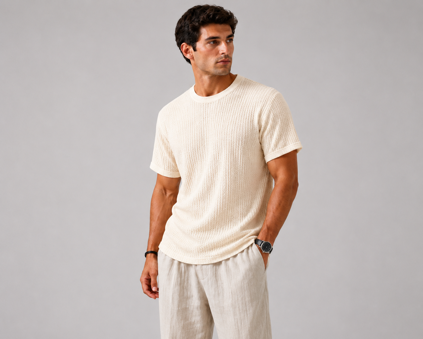 WAFFLE | Camiseta de punto outstanding