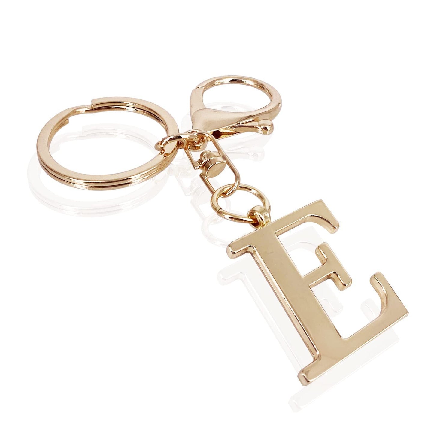 Initial | Charm de bolso elegante en aspecto dorado