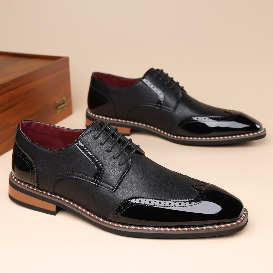 LUCAS | Zapatos Bicolor Pulidos