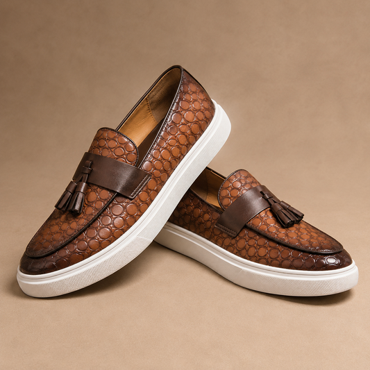 ÁLVARO | Mocasines con Borlas y Suela Deportiva
