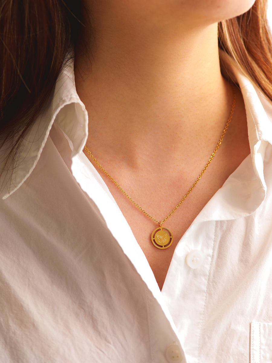 Collar Mariposa Elegante