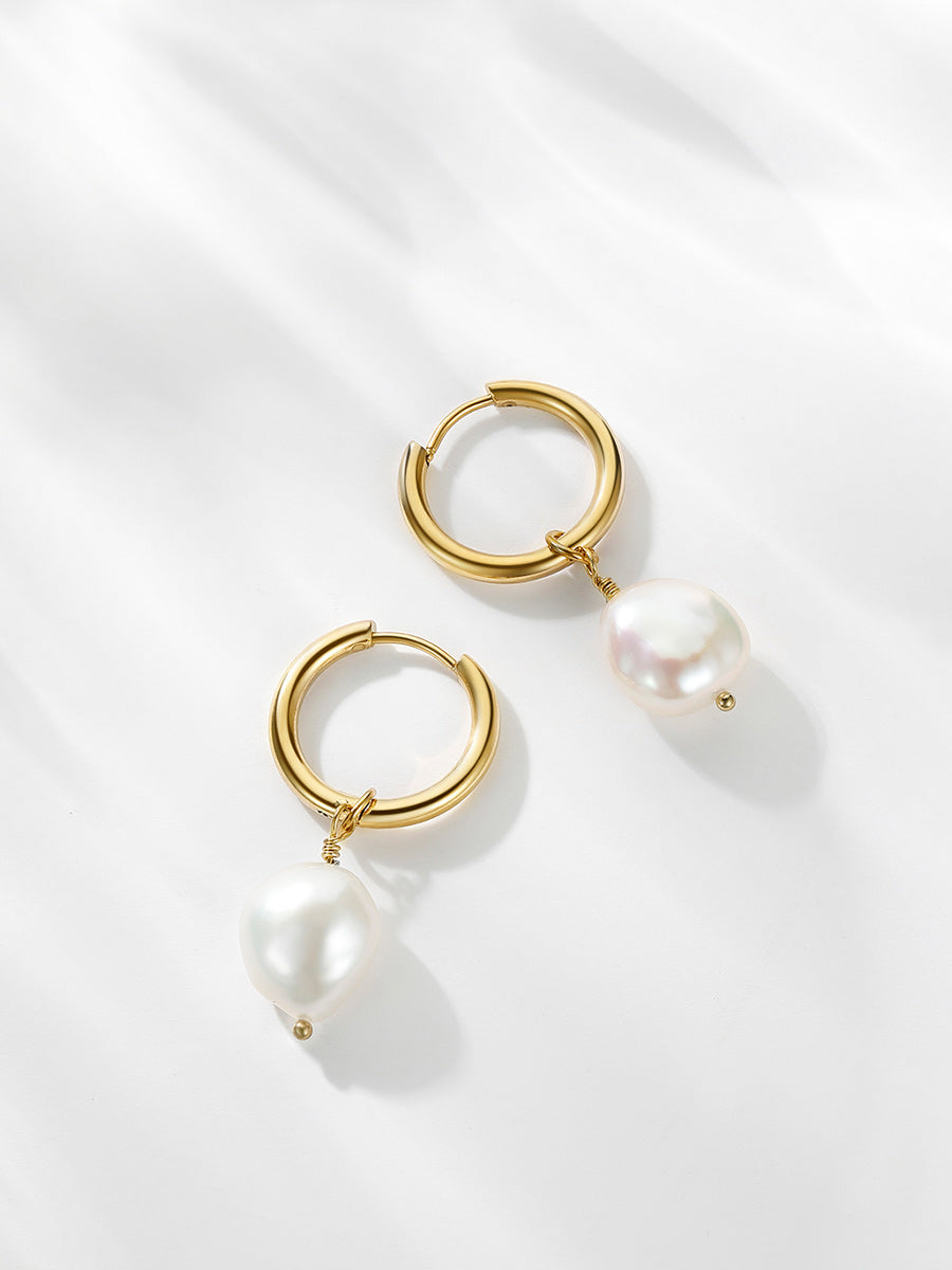 Pendientes Perla Contemporánea