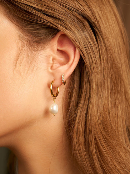 Pendientes Perla Contemporánea