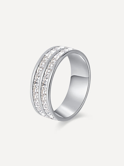 Anillo Doble Brillo
