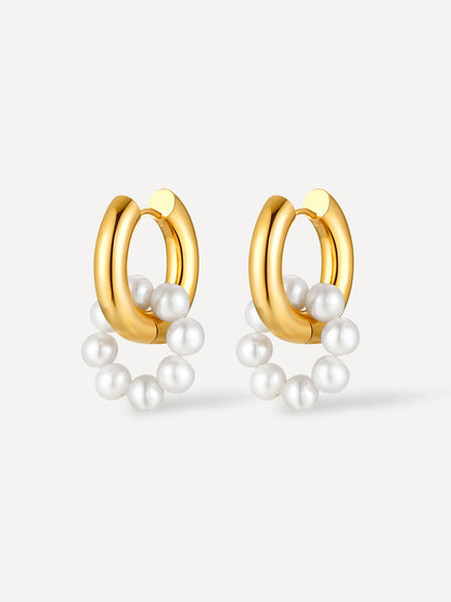 Aros con Perlas