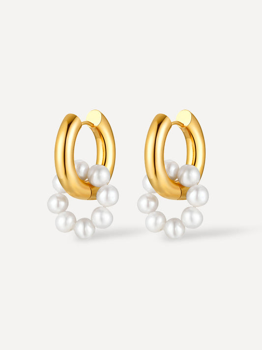 Aros con Perlas