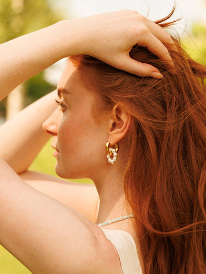 Aros con Perlas