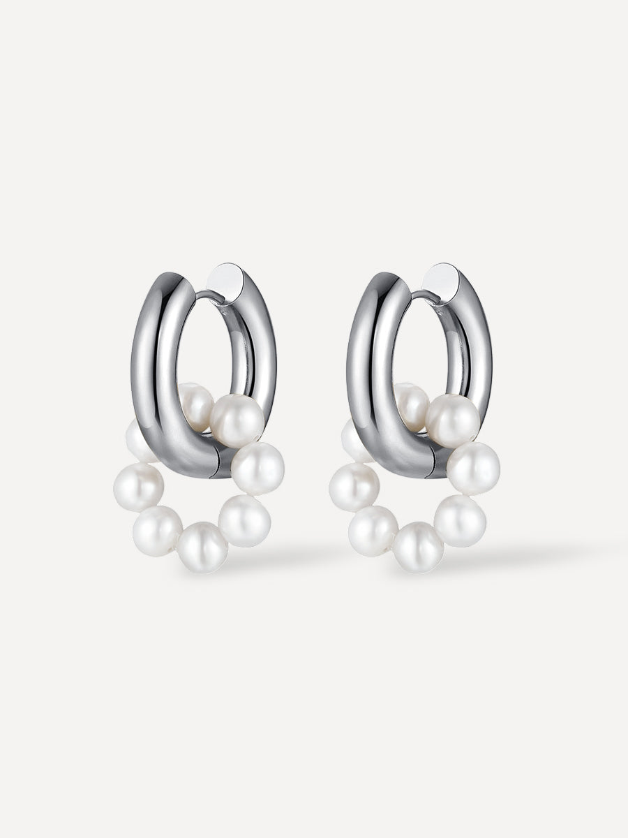 Aros con Perlas