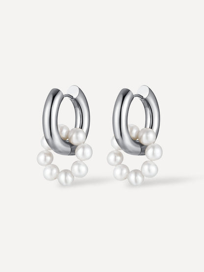 Aros con Perlas