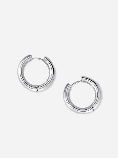 Medianos Aros Brillantes de 24 mm