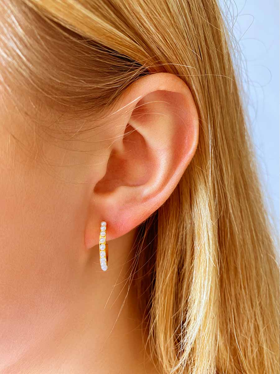 Pendientes Pequeña Perla Serena