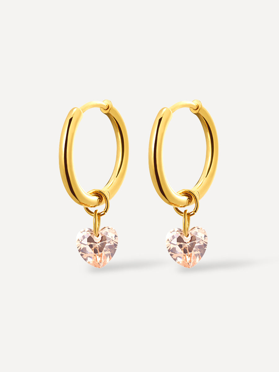 Pendientes Corazón Delicado