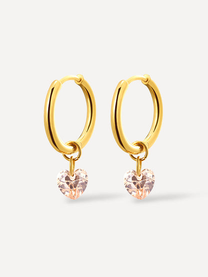 Pendientes Corazón Delicado
