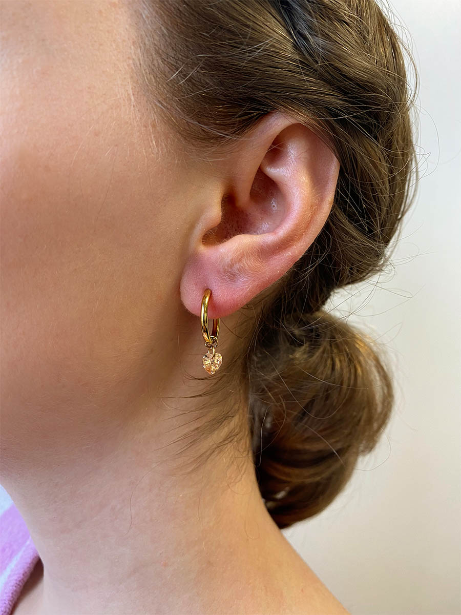 Pendientes Corazón Delicado