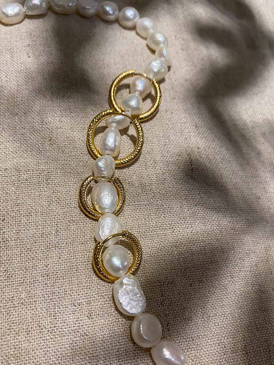 Aretes de Piel de Serpiente