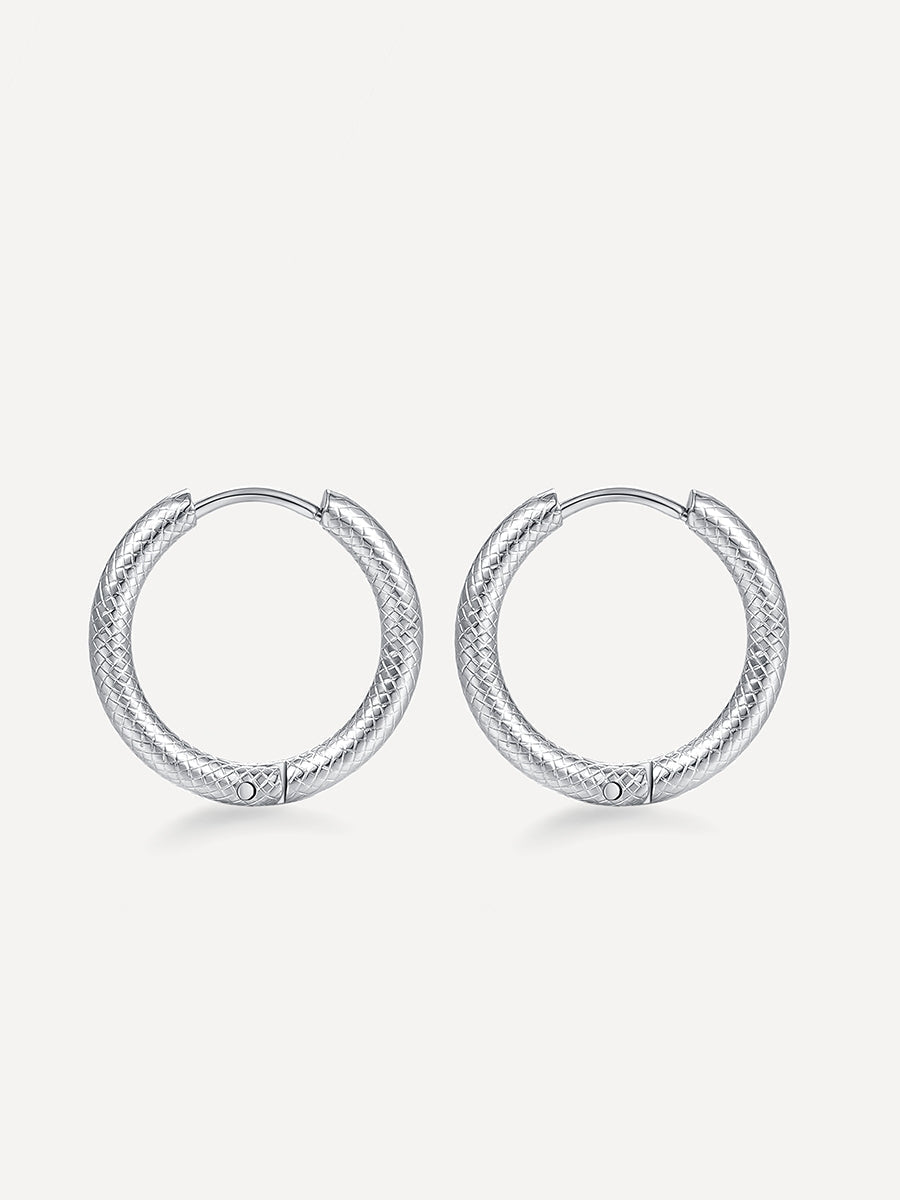 Aretes de Piel de Serpiente