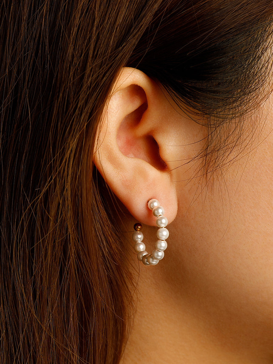 Pendientes Clásic Perlas
