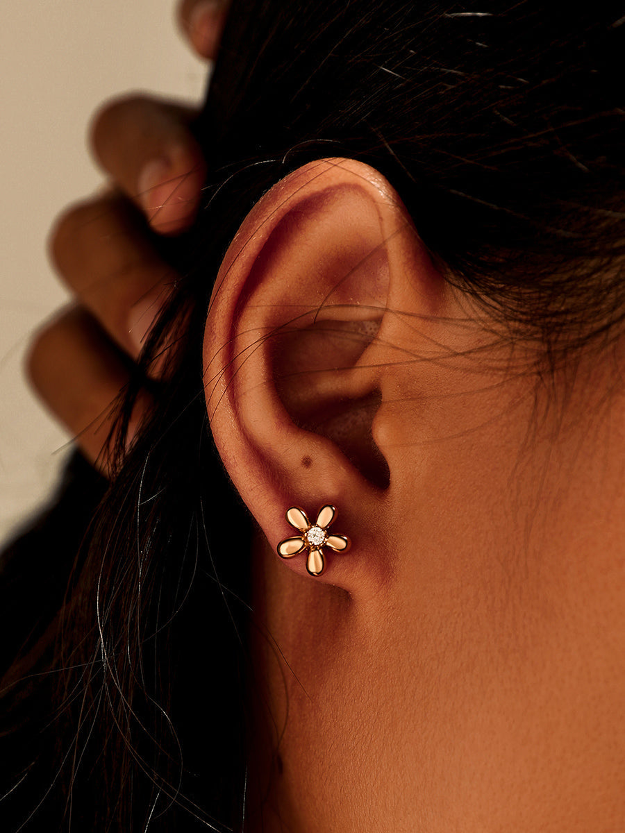 Pendientes de Flor Elegante