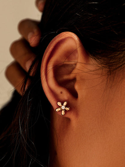 Pendientes de Flor Elegante
