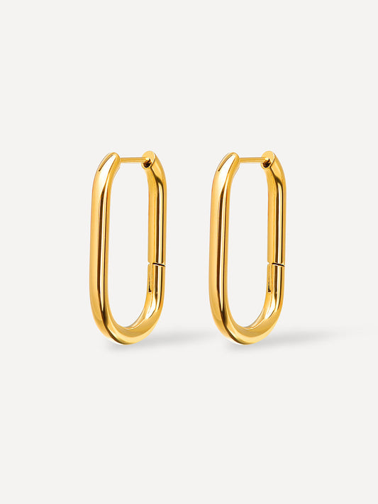 Grandes Aros en Forma de “U”