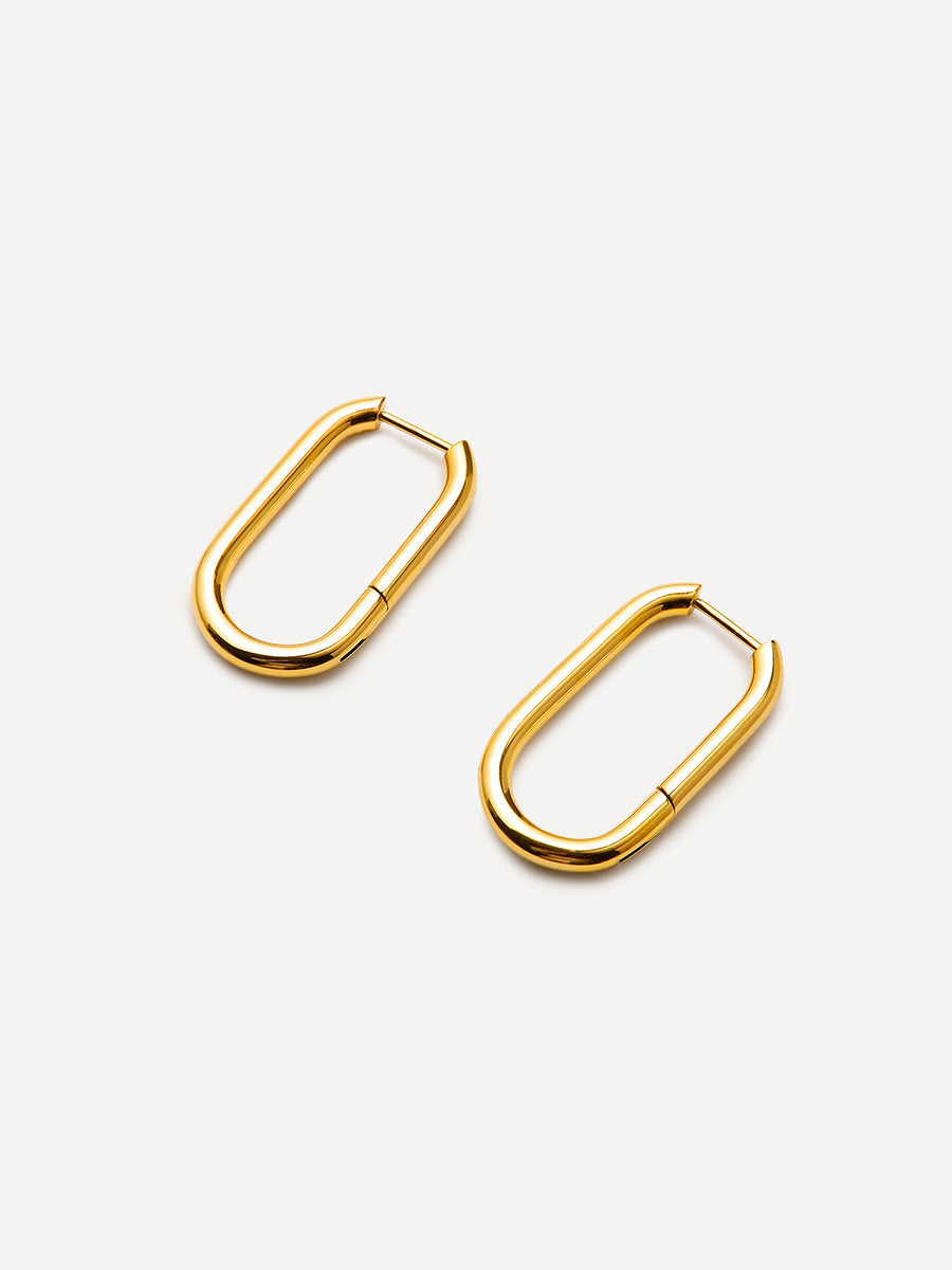 Grandes Aros en Forma de “U”