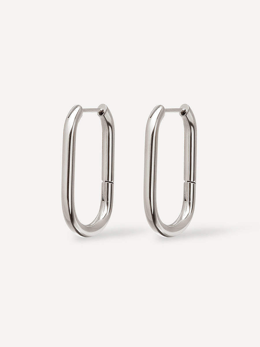 Grandes Aros en Forma de “U”
