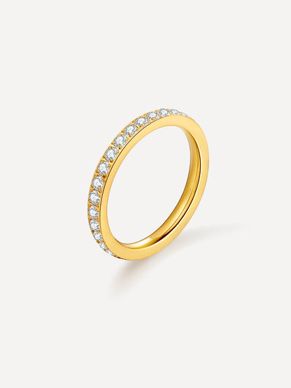 Anillo Radiante de Brillo Claro
